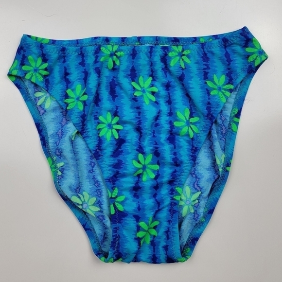Vintage Endless Sun Floral High Cut Bikini Small - Picture 6 of 8